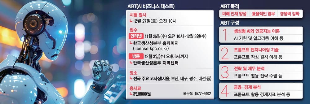AIBT(AI Business Test) 자격시험