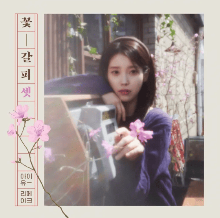 아이유 리메이크 앨범 꽃갈피 셋