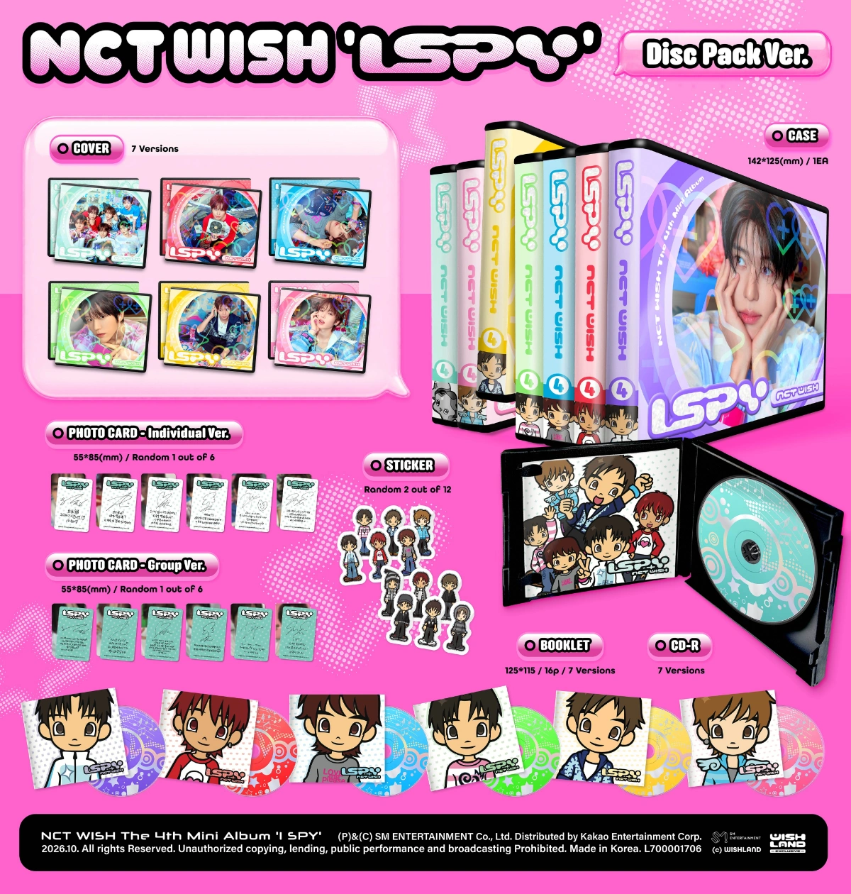 NCT WISH의 ‘I SPY’ 앨범 이미지 <이미지=NCT WISH X>