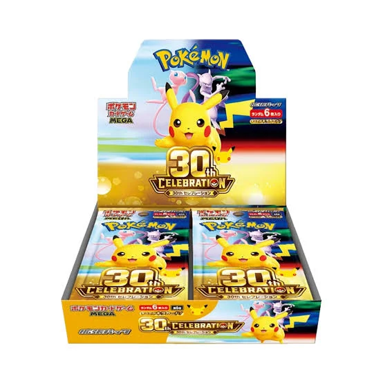포켓몬 TCG 메가 확장팩 30주년 기념팩 박스